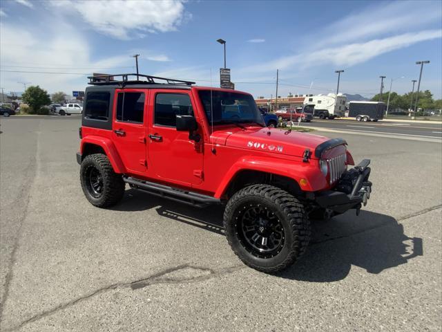 used 2017 Jeep Wrangler Unlimited car, priced at $25,155