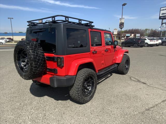 used 2017 Jeep Wrangler Unlimited car, priced at $25,155