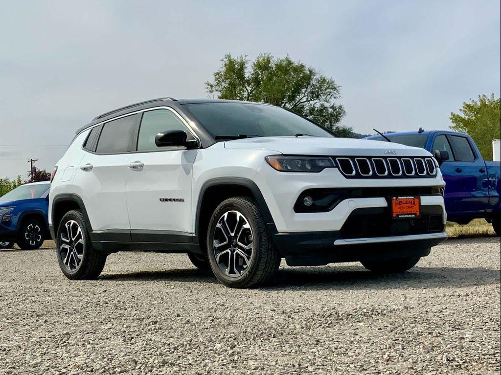 used 2023 Jeep Compass car, priced at $22,400