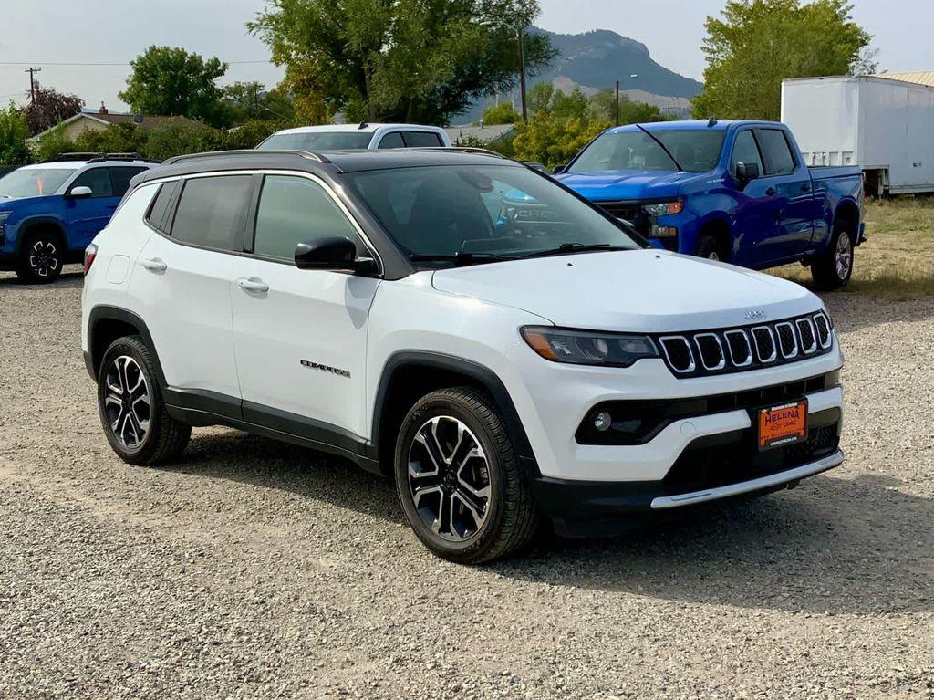 used 2023 Jeep Compass car, priced at $22,400