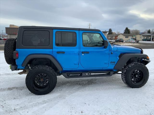 used 2021 Jeep Wrangler Unlimited car, priced at $36,997