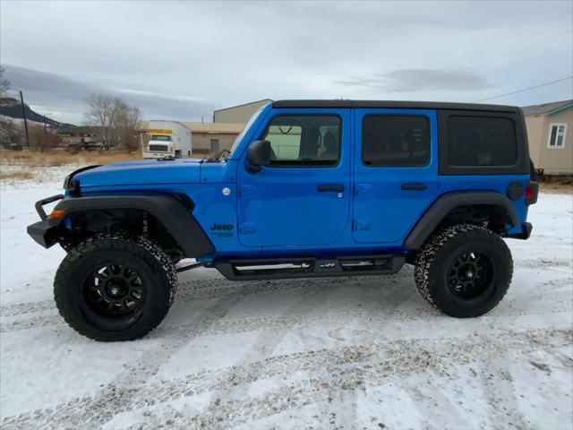 used 2021 Jeep Wrangler Unlimited car, priced at $36,997