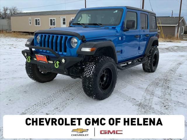 used 2021 Jeep Wrangler Unlimited car, priced at $36,997