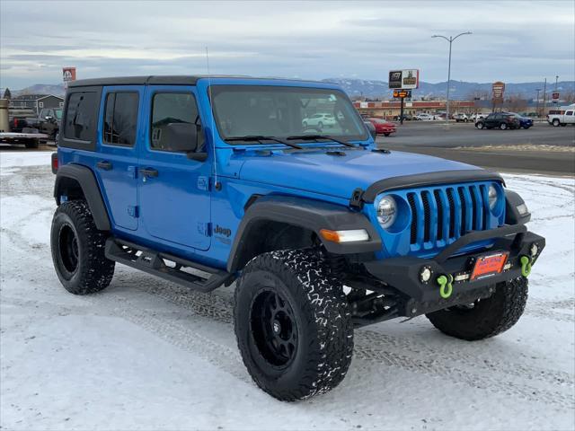 used 2021 Jeep Wrangler Unlimited car, priced at $36,997