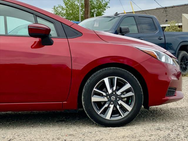 used 2021 Nissan Versa car, priced at $14,500