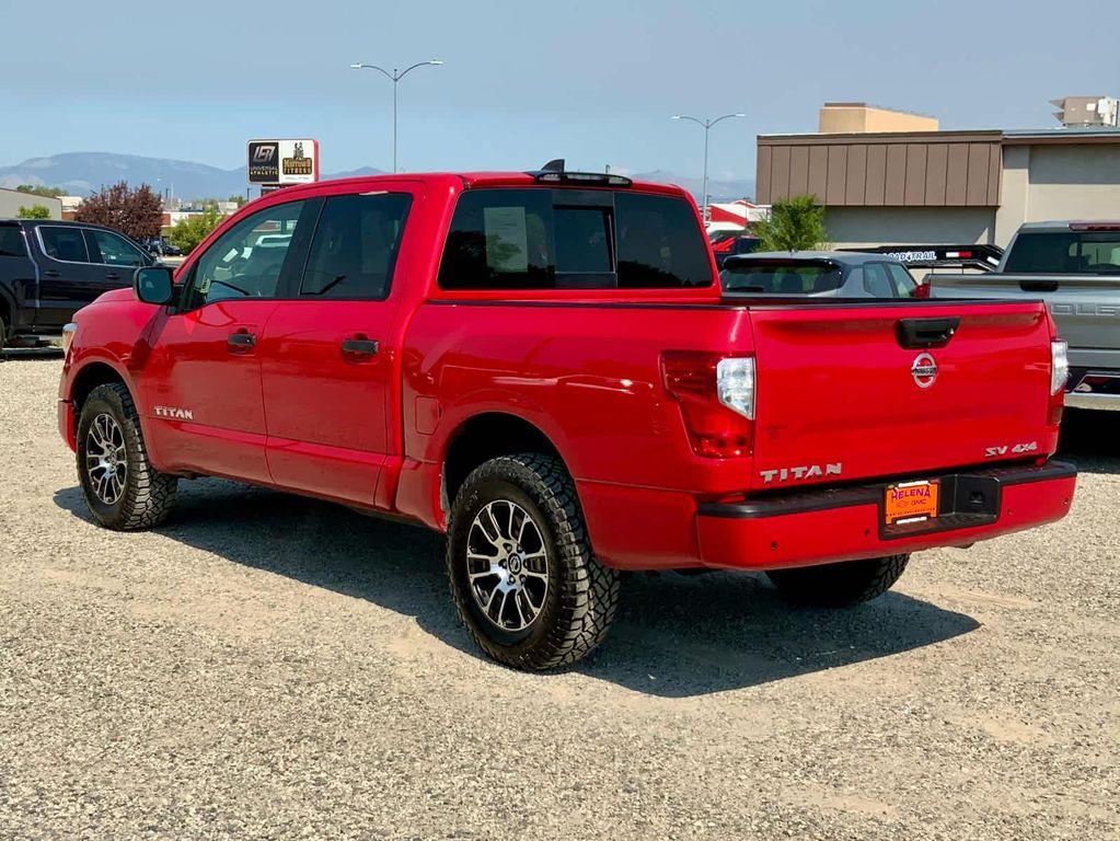 used 2022 Nissan Titan car, priced at $28,900