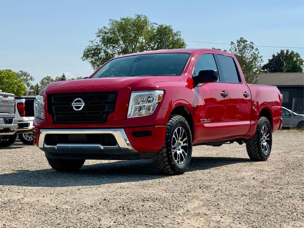 used 2022 Nissan Titan car, priced at $28,900