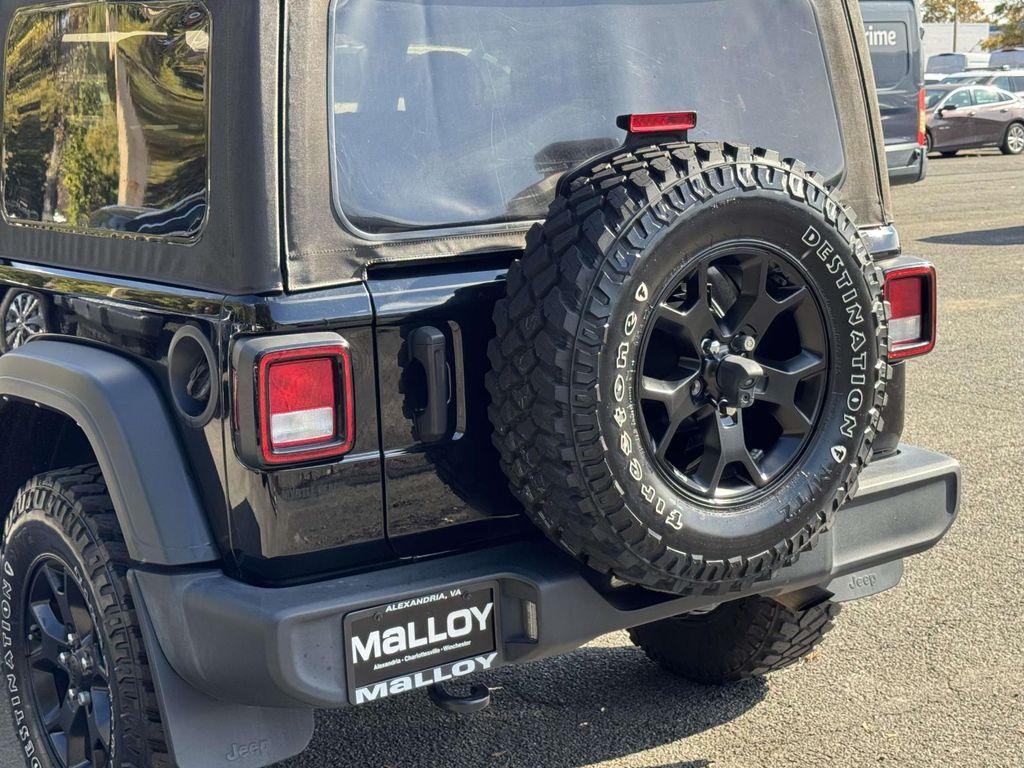 used 2021 Jeep Wrangler car, priced at $26,900