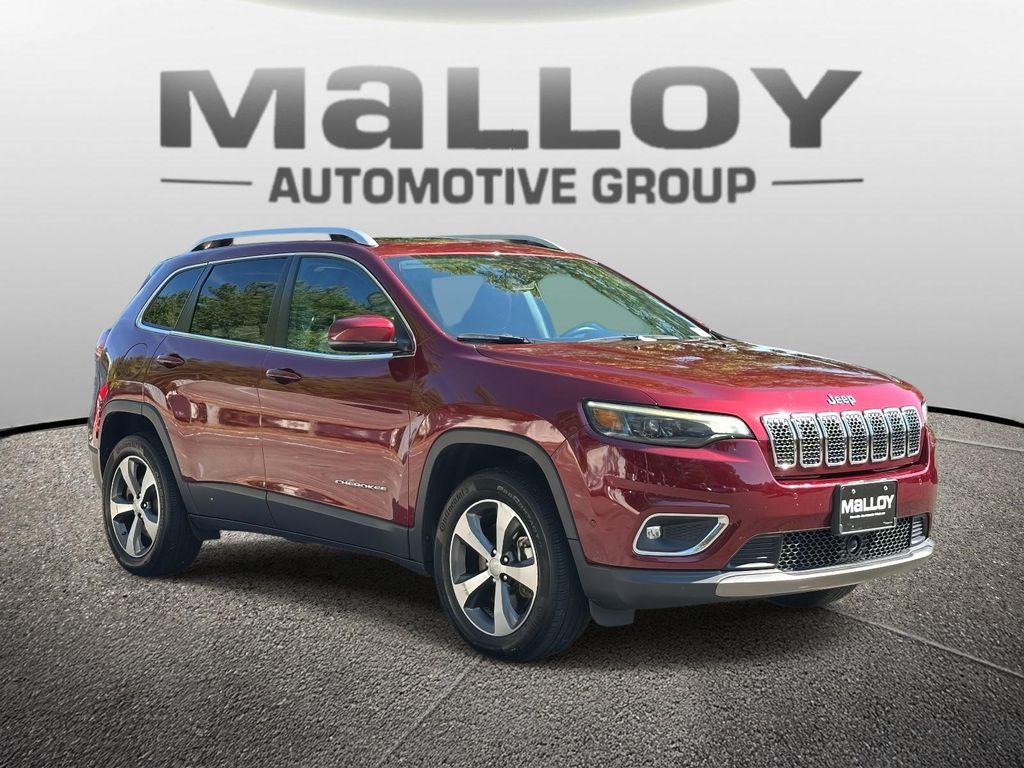 used 2021 Jeep Cherokee car, priced at $20,900