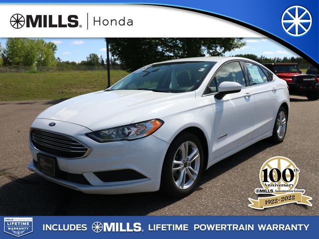 used 2018 Ford Fusion Hybrid car, priced at $14,777