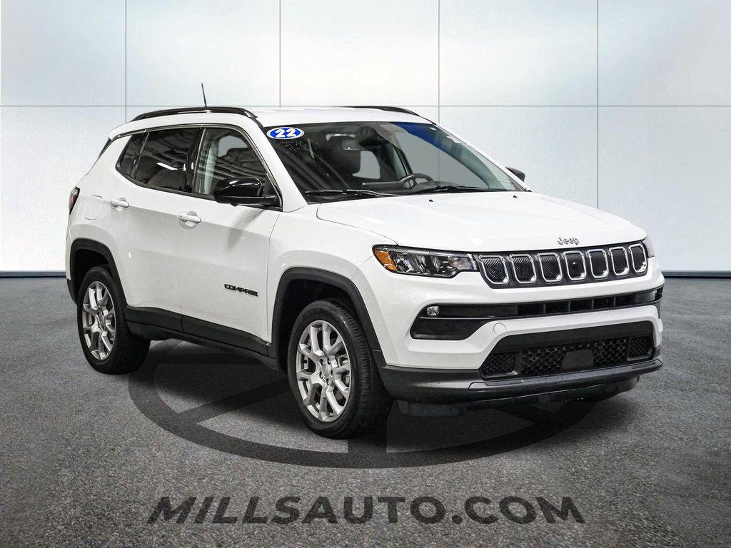 used 2022 Jeep Compass car, priced at $23,083