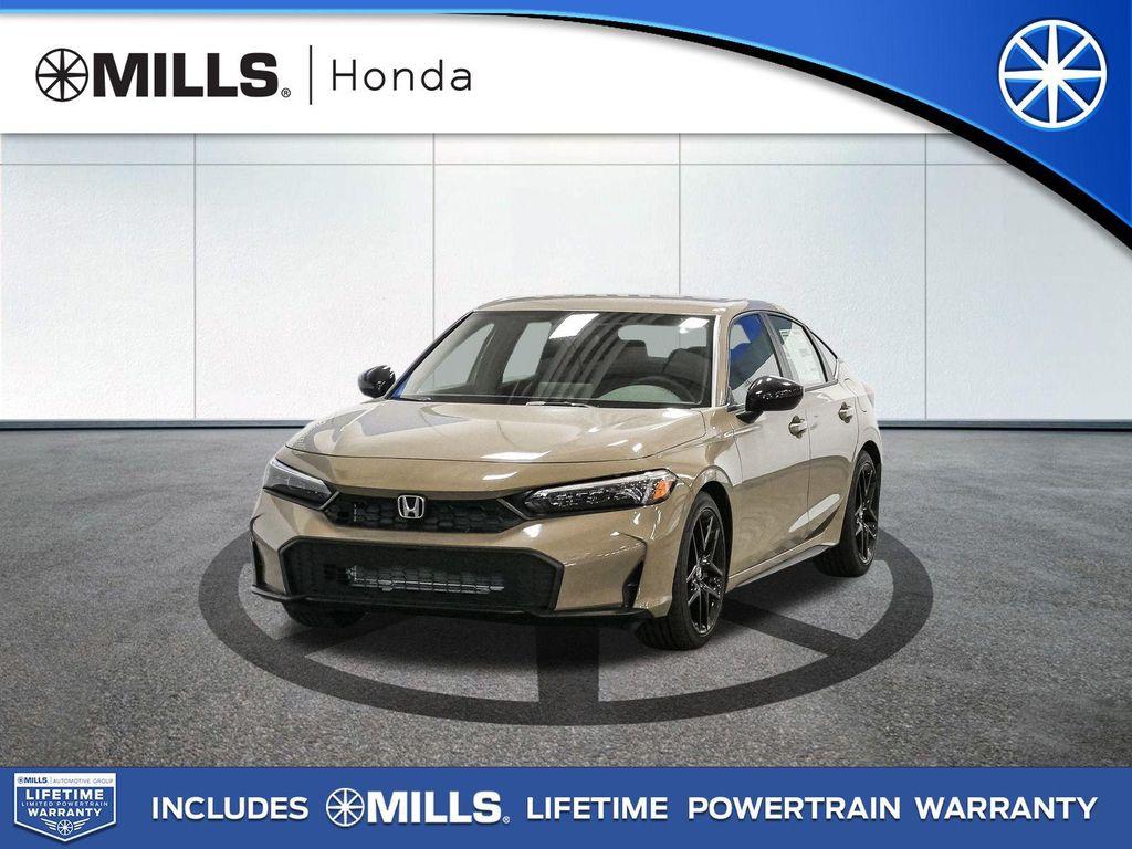 new 2025 Honda Civic car, priced at $27,744