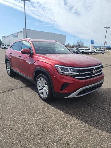 used 2022 Volkswagen Atlas Cross Sport car, priced at $25,181