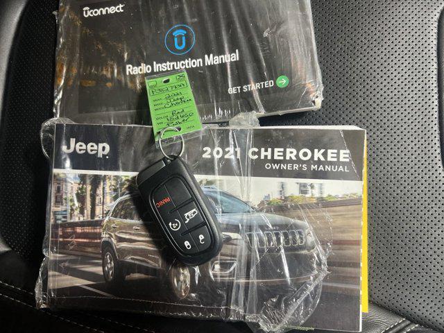 used 2021 Jeep Cherokee car, priced at $19,692