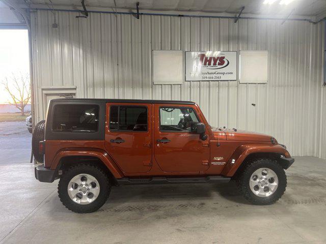 used 2014 Jeep Wrangler Unlimited car, priced at $21,400