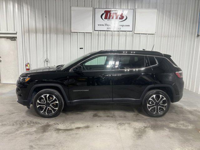 used 2023 Jeep Compass car, priced at $23,500