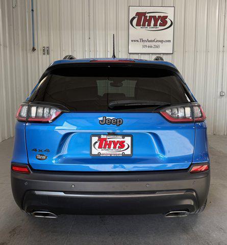 used 2021 Jeep Cherokee car, priced at $19,497