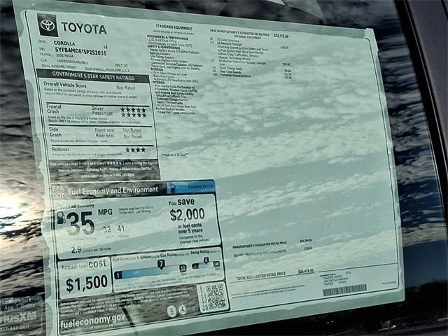 new 2025 Toyota Corolla car, priced at $24,929