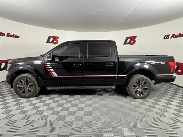 used 2018 Ford F-150 car, priced at $31,787