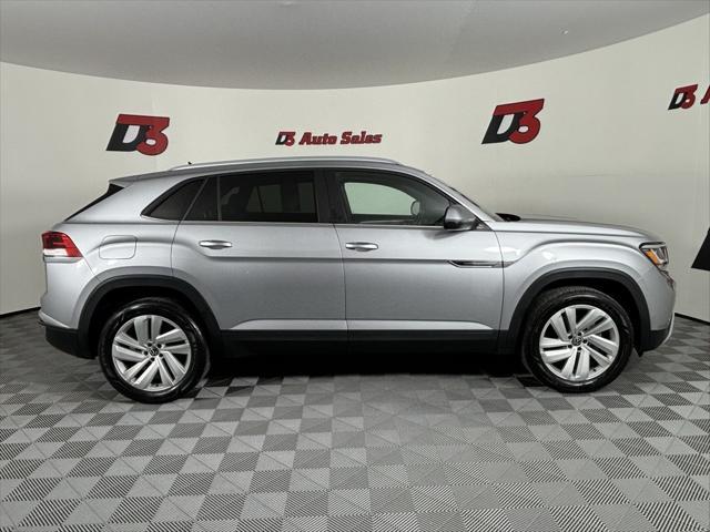 used 2021 Volkswagen Atlas Cross Sport car, priced at $20,895