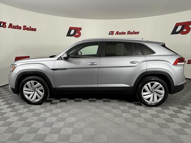 used 2021 Volkswagen Atlas Cross Sport car, priced at $20,895