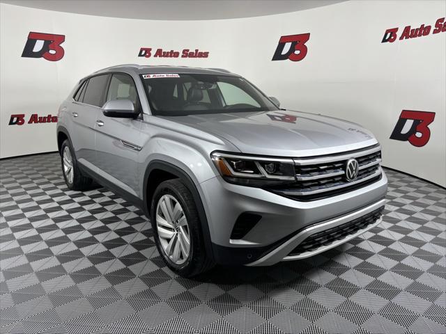 used 2021 Volkswagen Atlas Cross Sport car, priced at $20,895