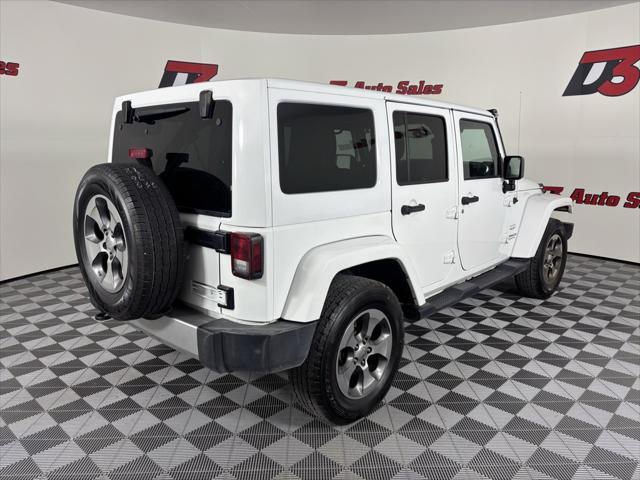 used 2017 Jeep Wrangler Unlimited car, priced at $17,812