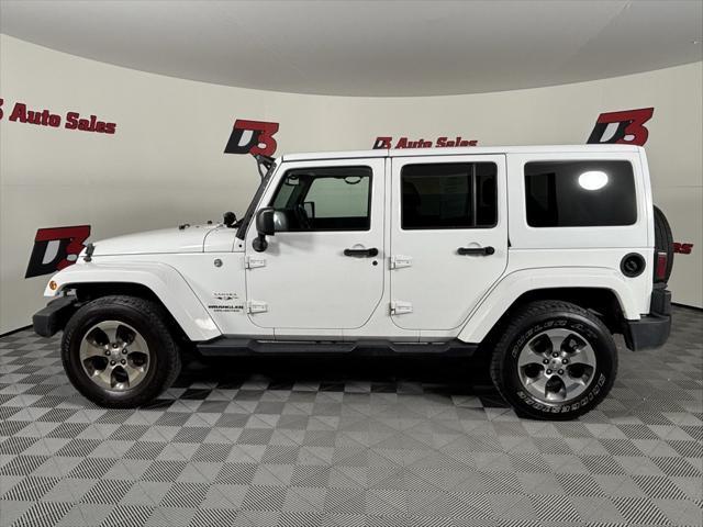 used 2017 Jeep Wrangler Unlimited car, priced at $17,812