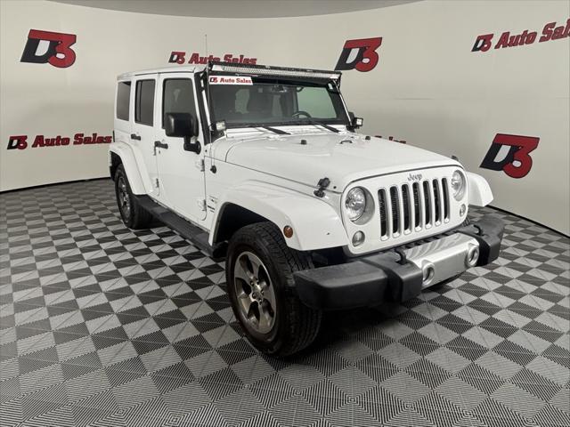 used 2017 Jeep Wrangler Unlimited car, priced at $17,812