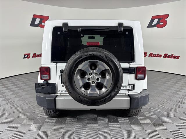 used 2017 Jeep Wrangler Unlimited car, priced at $17,812