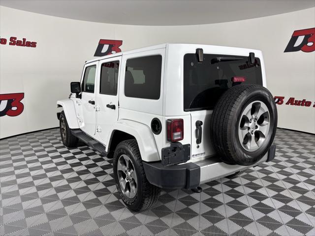 used 2017 Jeep Wrangler Unlimited car, priced at $17,812