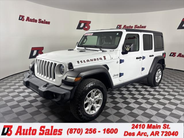 used 2021 Jeep Wrangler Unlimited car, priced at $27,702