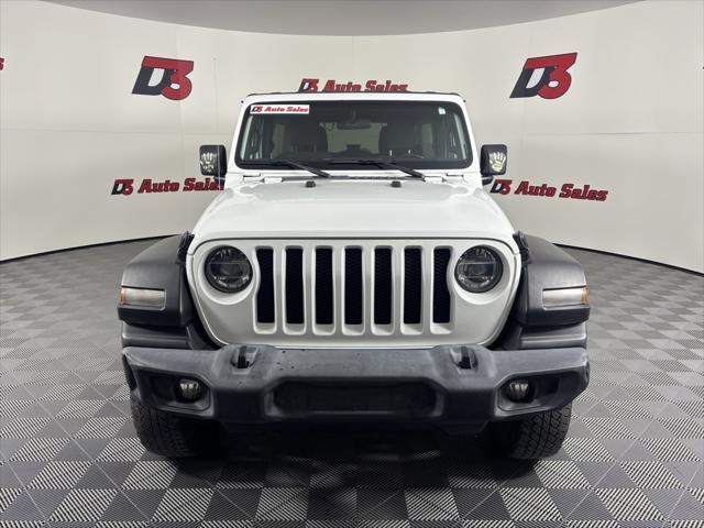 used 2021 Jeep Wrangler Unlimited car, priced at $27,201