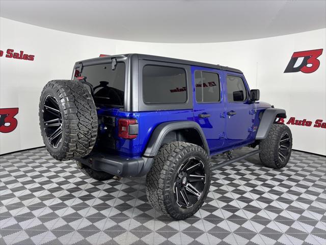 used 2019 Jeep Wrangler Unlimited car, priced at $29,356