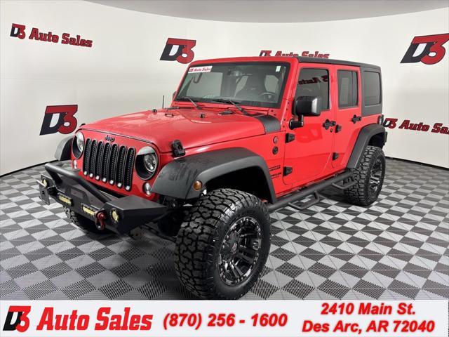 used 2015 Jeep Wrangler Unlimited car, priced at $21,355