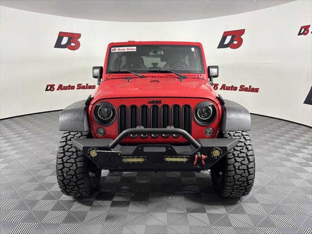 used 2015 Jeep Wrangler Unlimited car, priced at $21,355