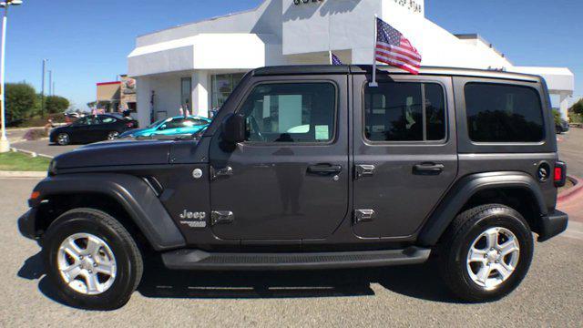used 2020 Jeep Wrangler Unlimited car, priced at $26,988