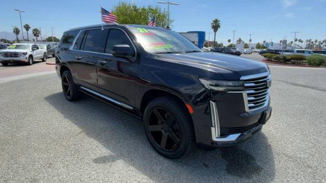 used 2021 Cadillac Escalade ESV car, priced at $79,988