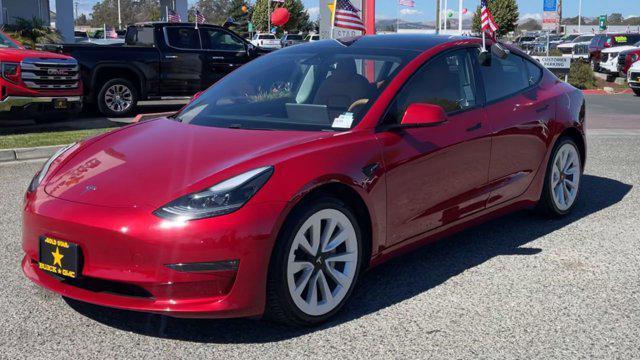 used 2021 Tesla Model 3 car, priced at $36,988