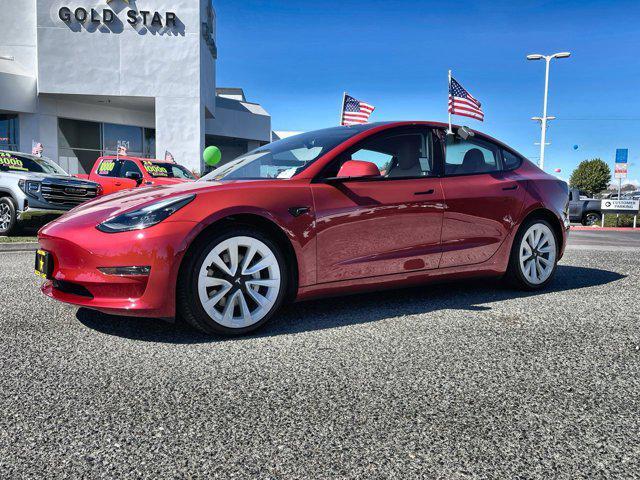 used 2021 Tesla Model 3 car, priced at $36,988