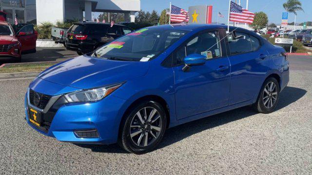 used 2021 Nissan Versa car, priced at $16,988