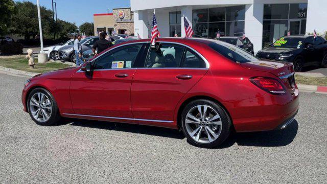 used 2021 Mercedes-Benz C-Class car, priced at $31,988