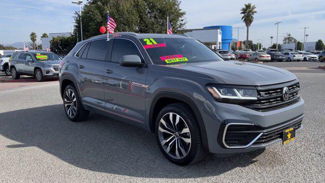 used 2021 Volkswagen Atlas Cross Sport car, priced at $34,988