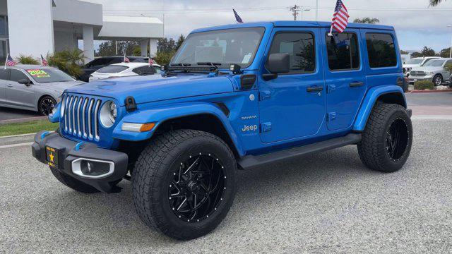 used 2022 Jeep Wrangler Unlimited 4xe car, priced at $36,988