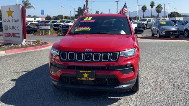 used 2023 Jeep Compass car, priced at $25,955