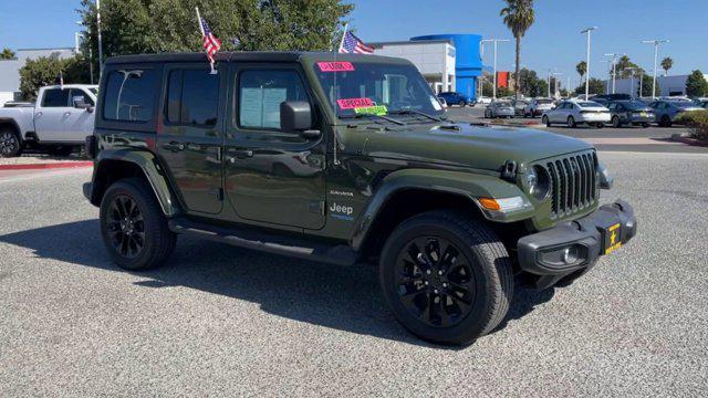 used 2021 Jeep Wrangler Unlimited car, priced at $38,988