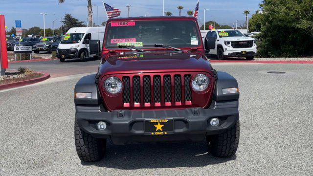 used 2021 Jeep Wrangler Unlimited car, priced at $32,988