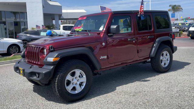 used 2021 Jeep Wrangler Unlimited car, priced at $32,988