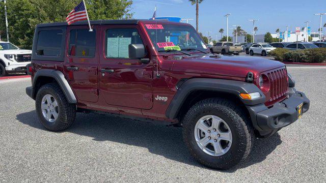 used 2021 Jeep Wrangler Unlimited car, priced at $32,988