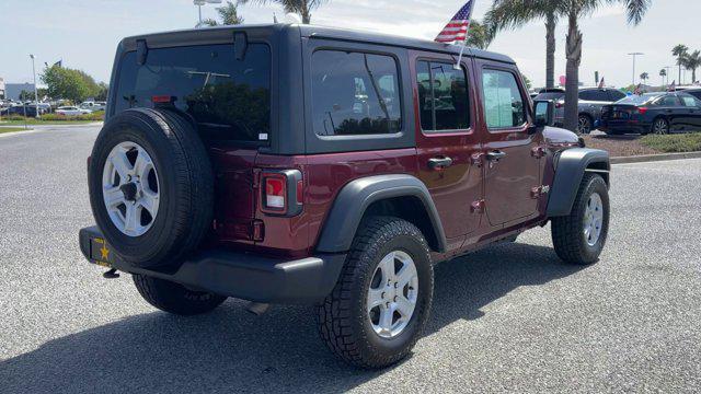 used 2021 Jeep Wrangler Unlimited car, priced at $32,988